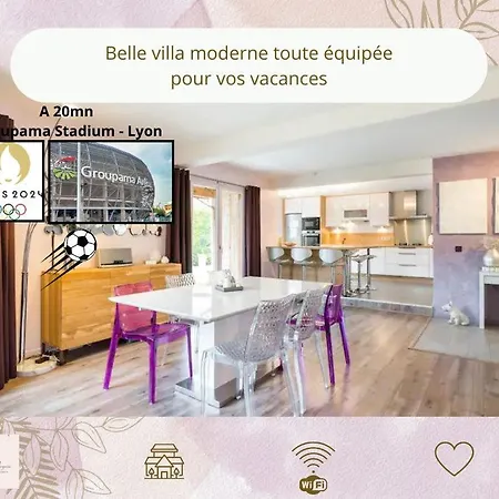 Maison A 15mn De Lyon Centre Et 20mn De Groupama Stadium * 코르바스